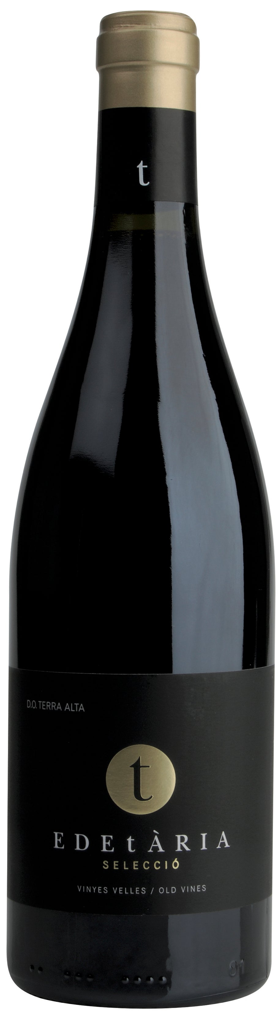 Bodegas Edetaria Seleccio Negre Vinyes Velles 2018  Front Bottle Shot