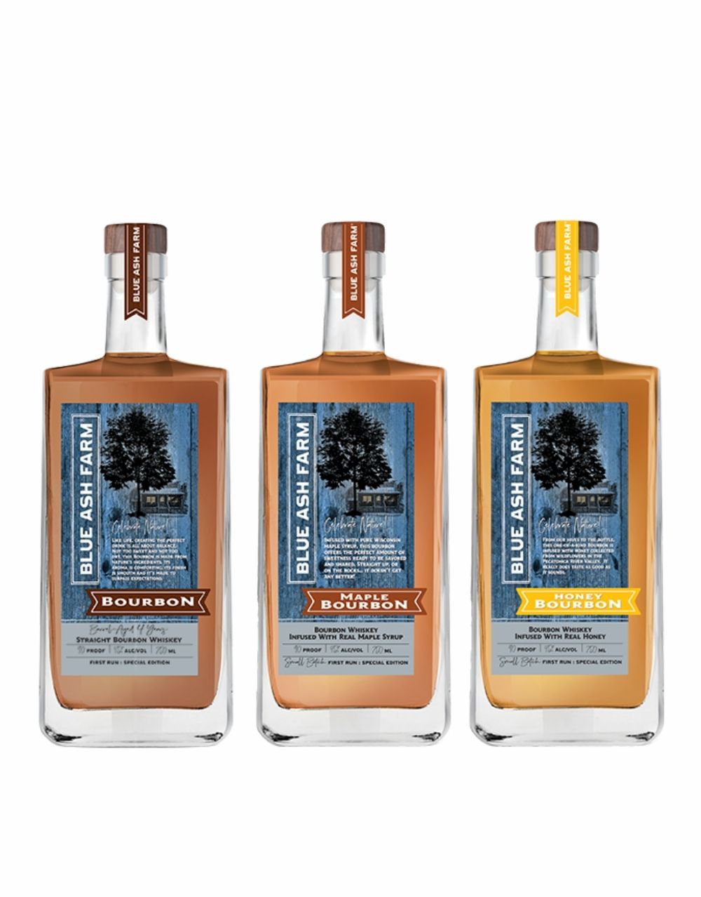 BLUE ASH FARM THREE BOTTLE GIFT BOX 375 ML