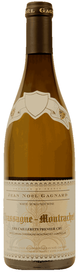 Jean-Noel Gagnard Chassagne-Montrachet Les Caillerets Premier Cru 2020  Front Bottle Shot