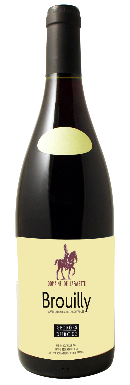 Duboeuf Brouilly Domaine de Lafayette 2019  Front Bottle Shot