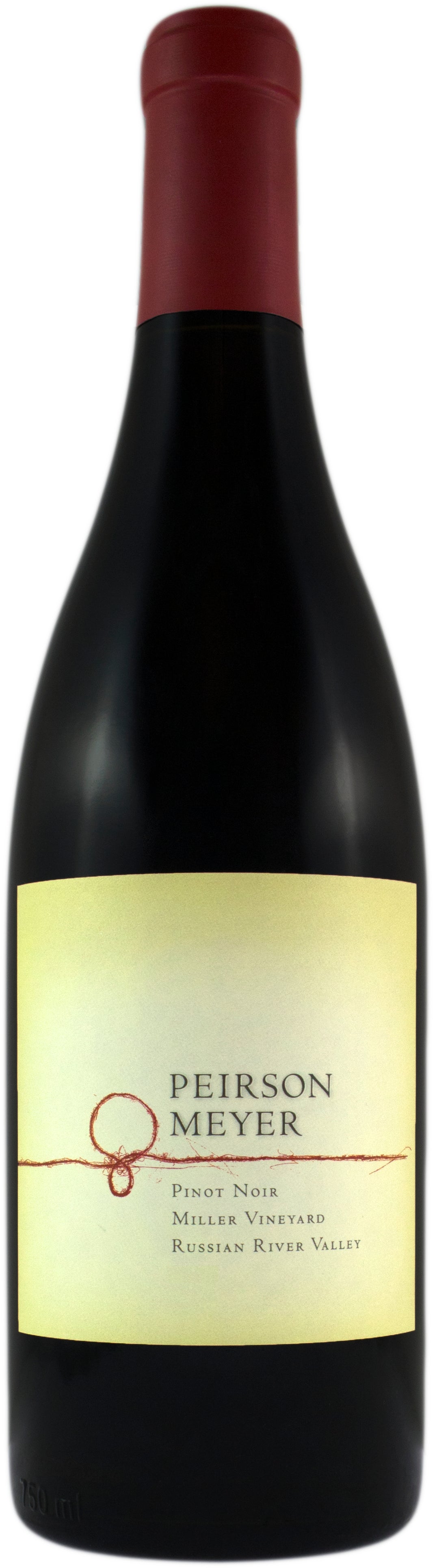 Peirson Meyer Miller Vineyard Pinot Noir 2021  Front Bottle Shot