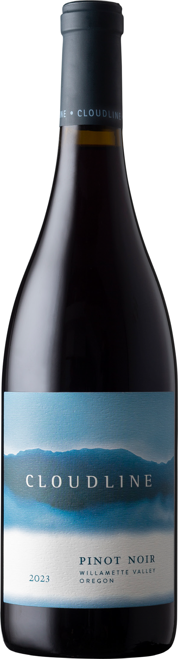 Cloudline Pinot Noir 2023  Front Bottle Shot