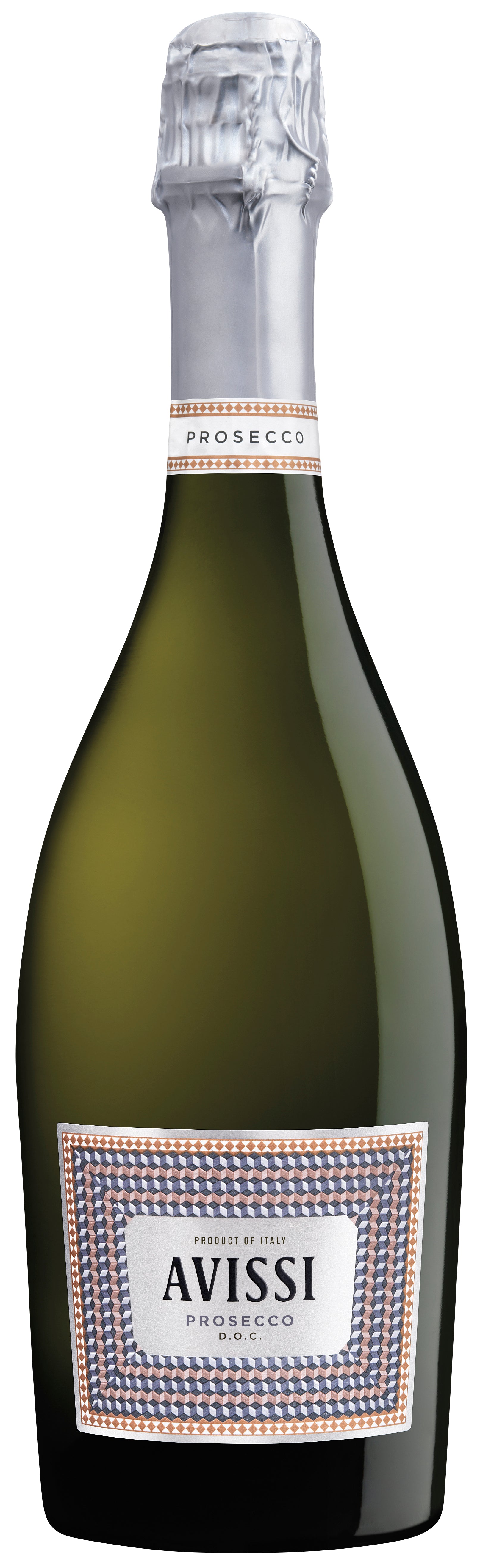 Avissi Prosecco  Front Bottle Shot