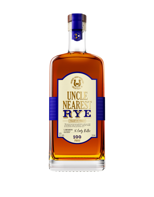 UNCLE NEAREST STRAIGHT RYE WHISKEY 750 ML