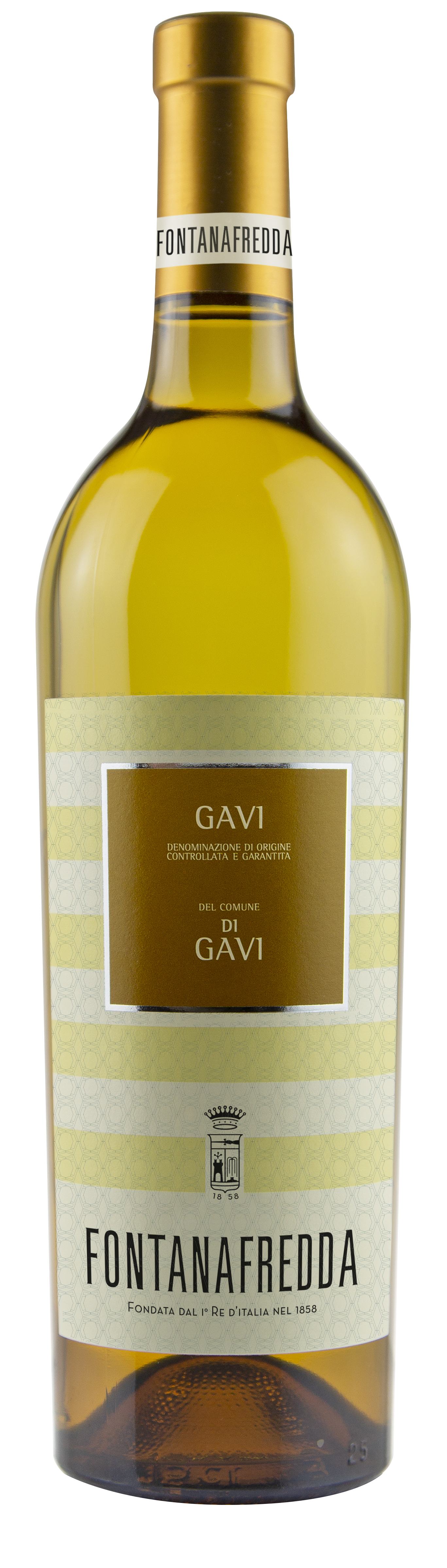 Fontanafredda Gavi di Gavi 2022  Front Bottle Shot