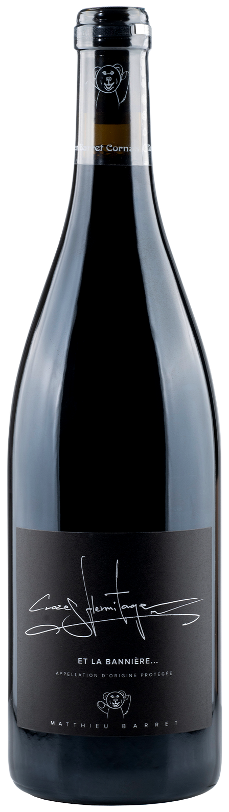 Matthieu Barret Crozes Hermitage Et La Banniere 2023  Front Bottle Shot