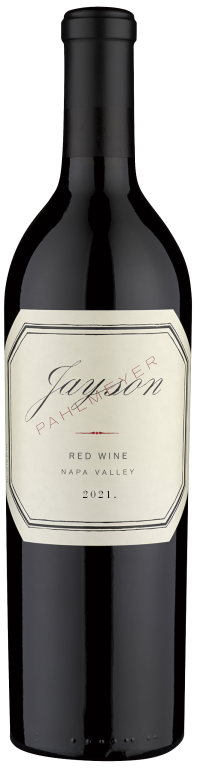 Pahlmeyer Jayson Red 2021  Front Bottle Shot