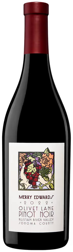 Merry Edwards Olivet Lane Pinot Noir 2022  Front Bottle Shot