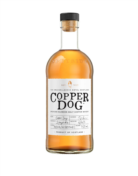 COPPER DOG BLENDED MALT SCOTCH WHISKY 750 ML