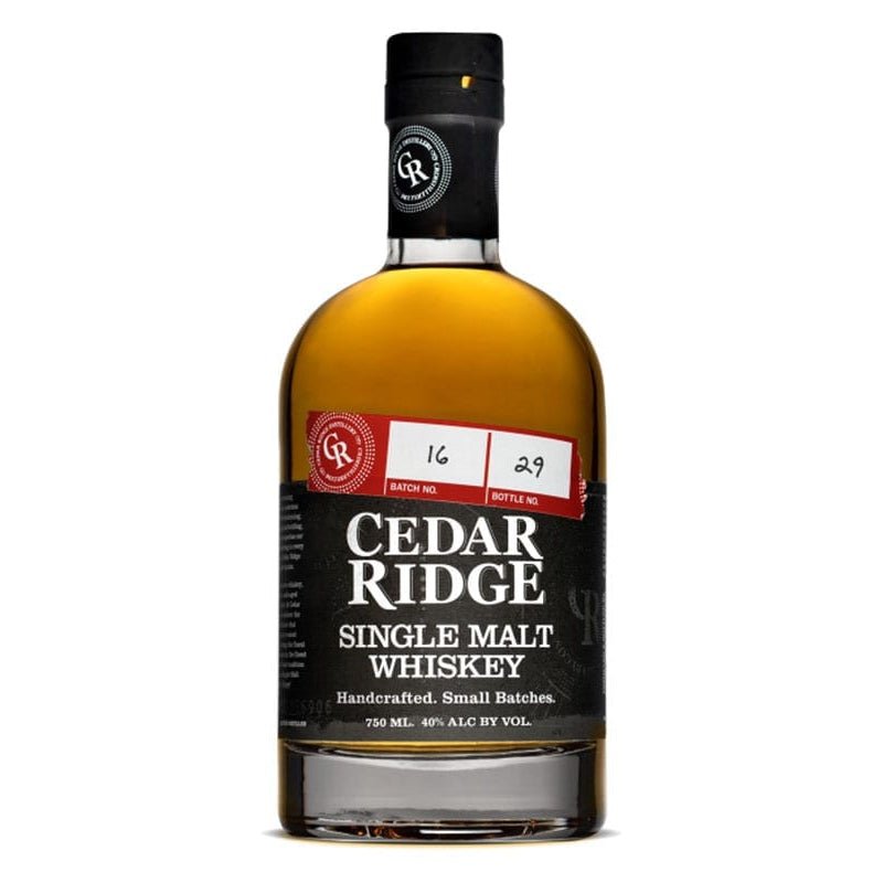 Cedar Ridge Single Malt Whiskey 750ml