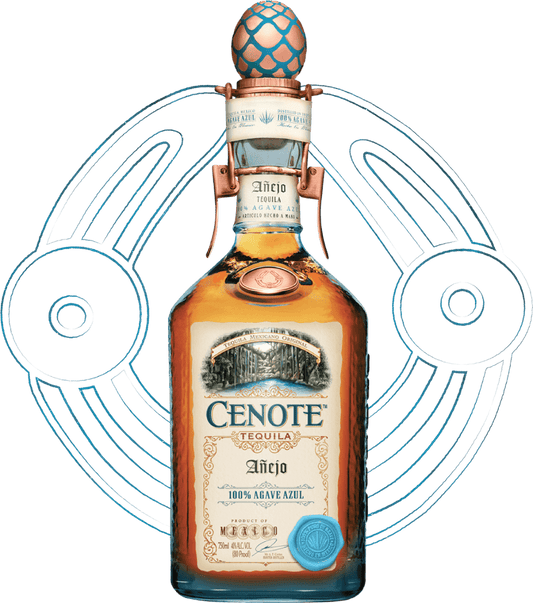Cenote Anejo Tequila (750Ml)