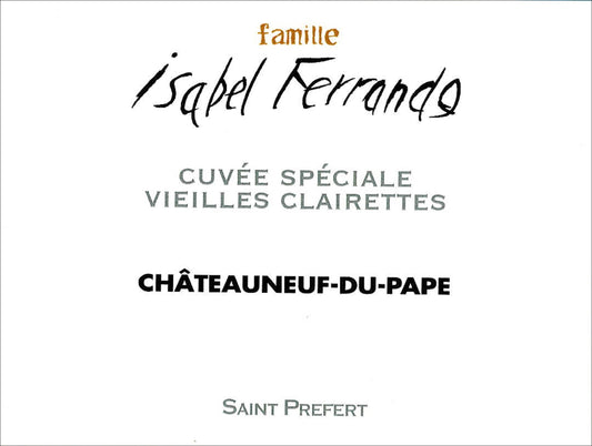 Famille Ferrando Chateauneuf-du-Pape Blanc Vieilles Clairettes (1.5 Liter Magnum) 2021