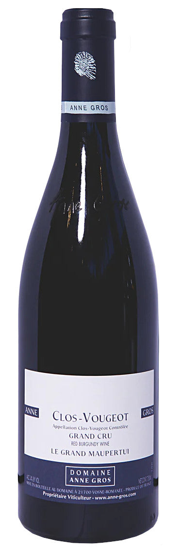 Domaine Anne Gros Clos Vougeot Grand Cru Le Grand Maupertui 2022  Front Bottle Shot