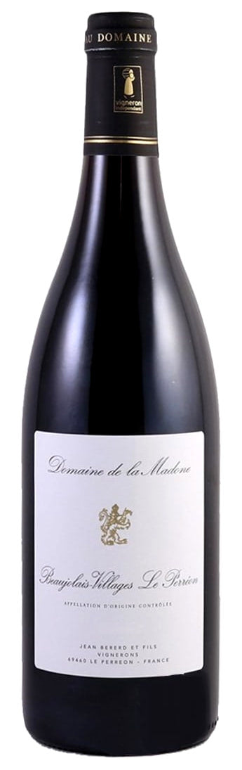 Domaine de la Madone Beaujolais-Villages Le Perreon 2023  Front Bottle Shot