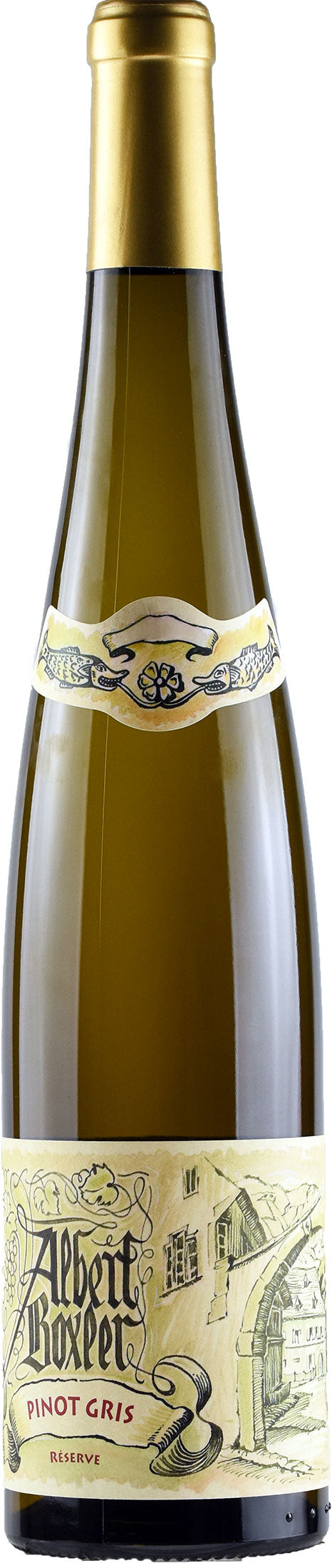 Albert Boxler Reserve Pinot Gris 2018  Front Bottle Shot
