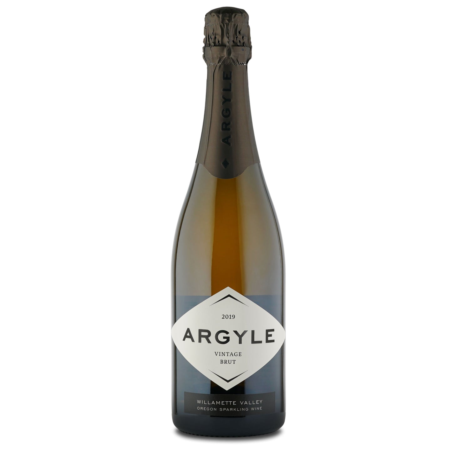 Argyle Vintage Brut 2019  Front Bottle Shot