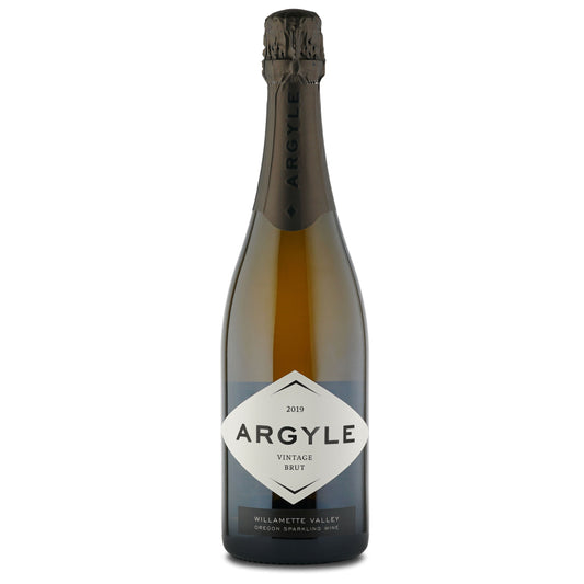Argyle Vintage Brut 2019  Front Bottle Shot