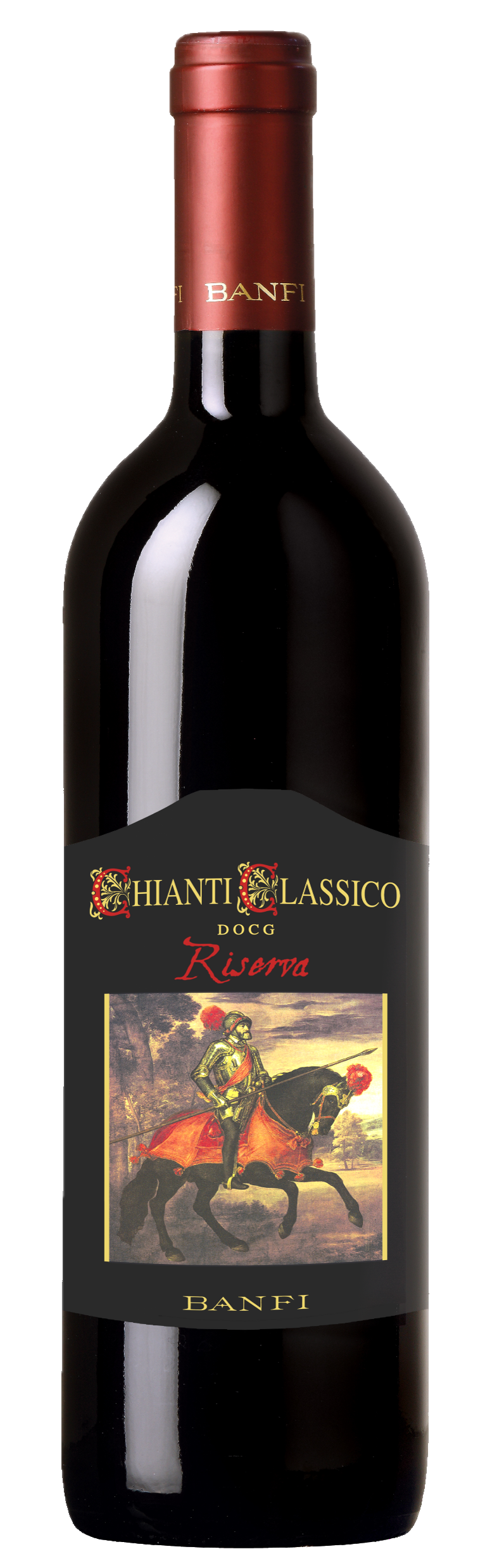 Banfi Chianti Classico Riserva 2021  Front Bottle Shot