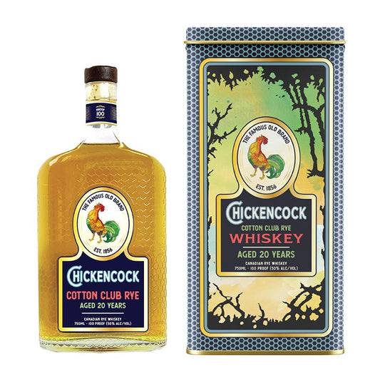 Chicken Cock 20 Year Old Cotton Club Rye Whiskey 750ml