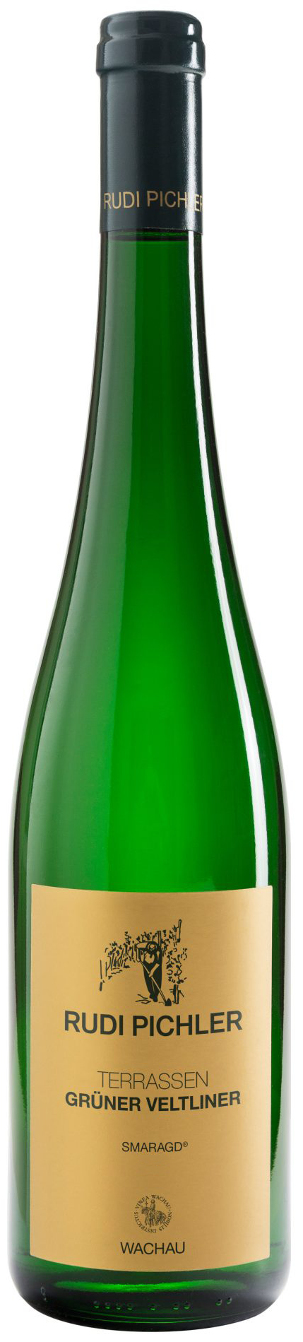 Rudi Pichler Terrassen Smaragd Gruner Veltliner 2022  Front Bottle Shot
