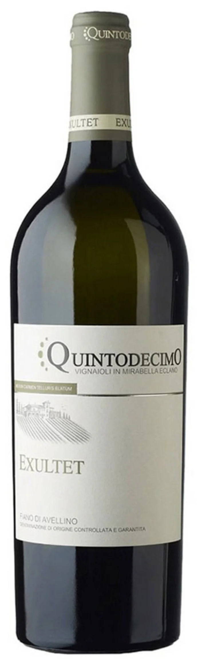 Quintodecimo Fiano di Avellino Exultet 2023  Front Bottle Shot
