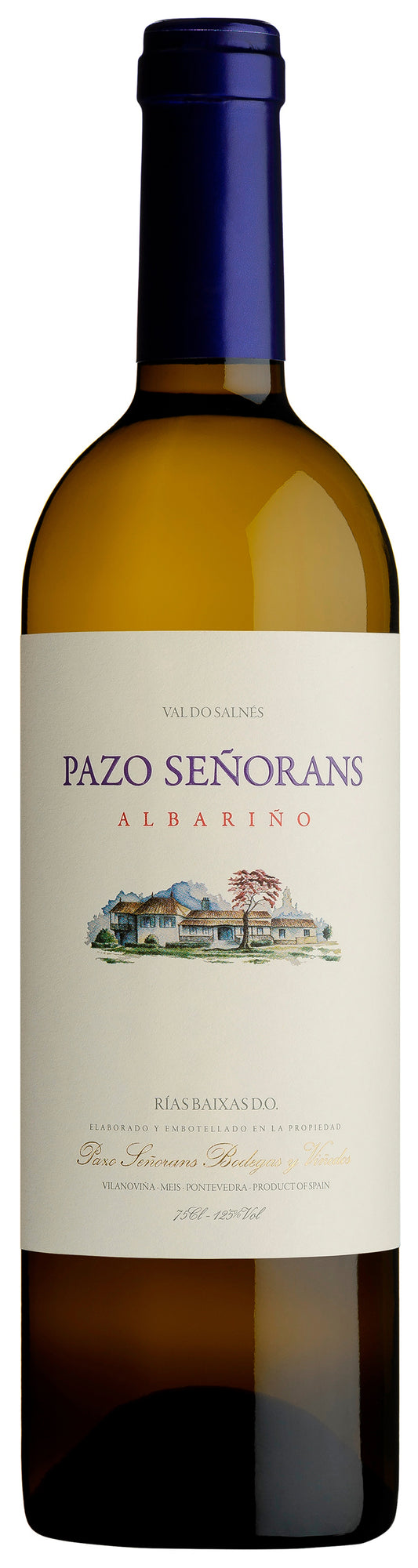 Pazo de Senorans Albarino 2022  Front Bottle Shot