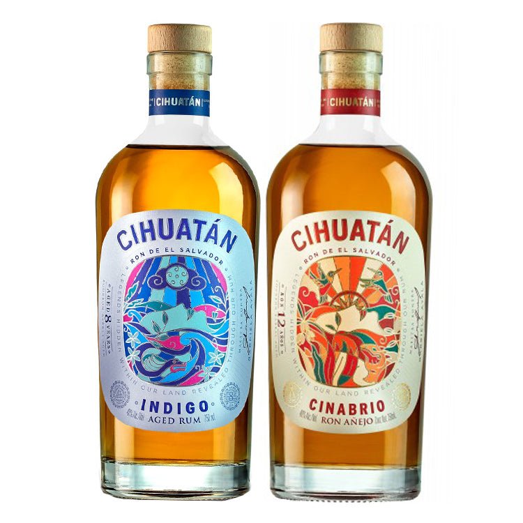 Cihuatan 8 Year Indigo & 12 Year Cinabrio Rum Bundle