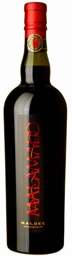 Zuccardi Malamado Malbec Port  Front Bottle Shot