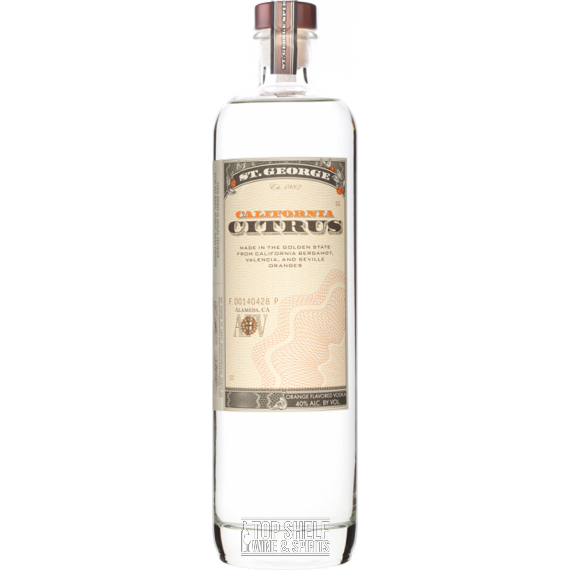 St. George California Citrus Vodka