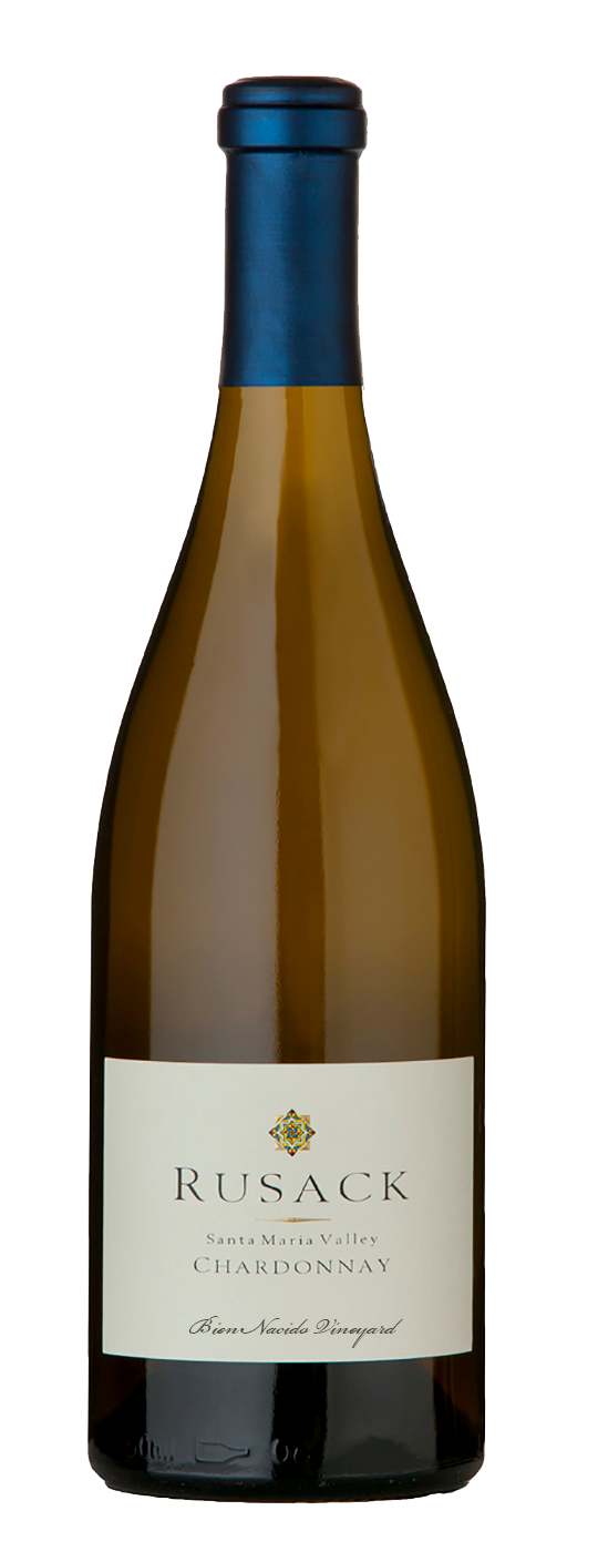 Rusack Santa Maria Valley Bien Nacido Chardonnay 2023  Front Bottle Shot