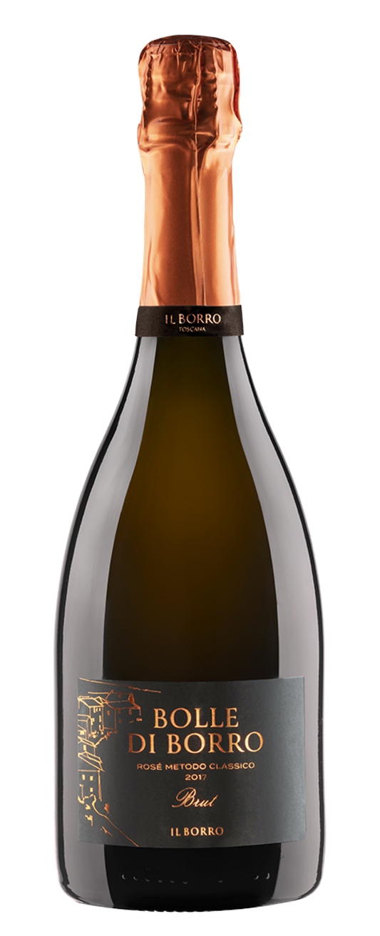 Il Borro Bolle di Borro Rosato Metodo Classico 2017  Front Bottle Shot