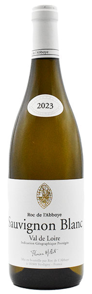 Roc de l'Abbaye Val de Loire Sauvignon Blanc 2023  Front Bottle Shot