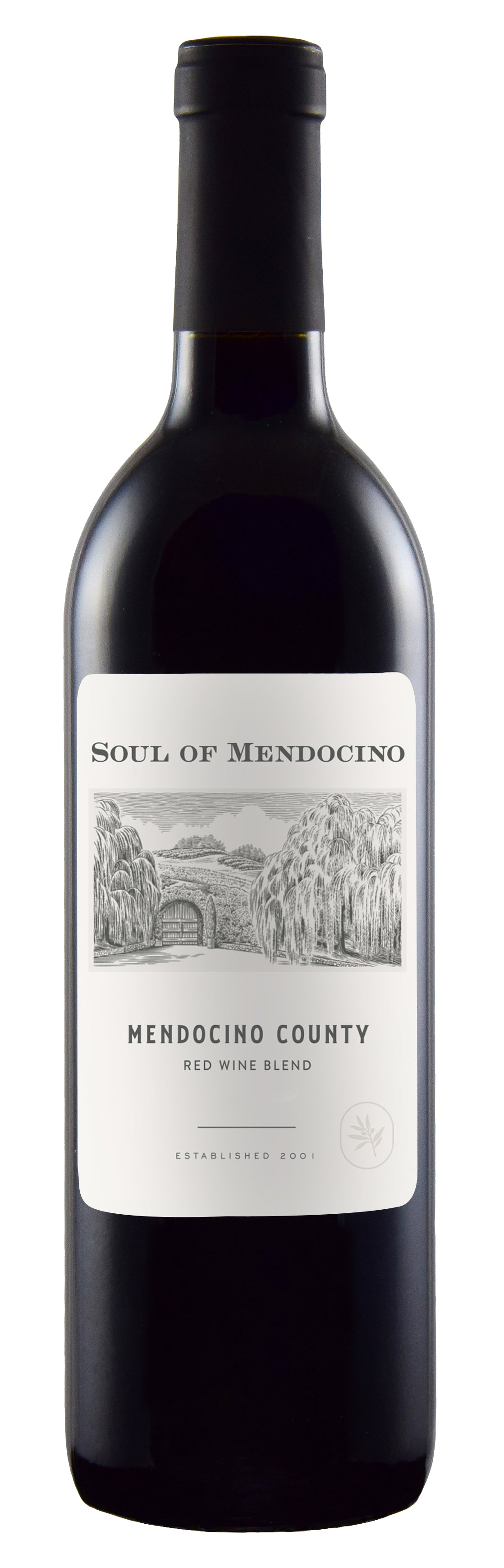 Saracina Vineyards Soul of Mendocino Red 2021  Front Bottle Shot