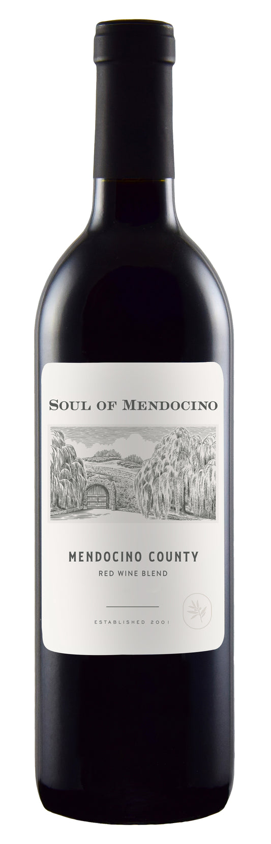 Saracina Vineyards Soul of Mendocino Red 2021  Front Bottle Shot