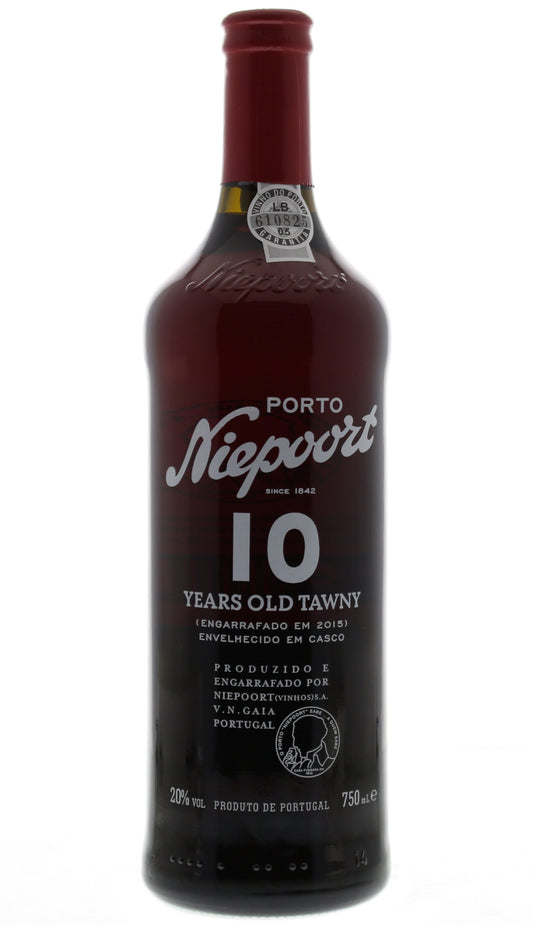 Niepoort 10 Years Old Tawny Port  Front Bottle Shot