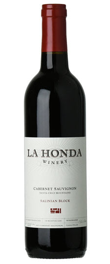 La Honda Winery Salinian Block Cabernet Sauvignon 2021  Front Bottle Shot