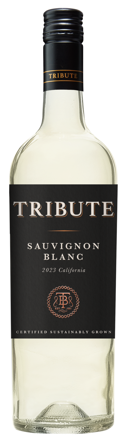 Tribute Sauvignon Blanc 2023  Front Bottle Shot