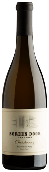 Screen Door Cellars Chardonnay 2022  Front Bottle Shot