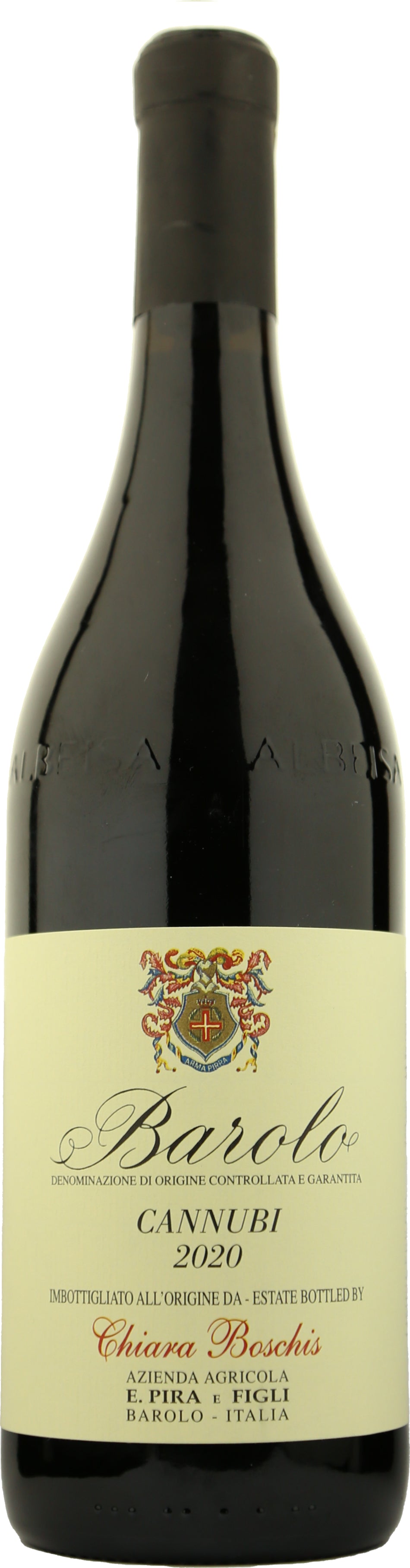 E. Pira e Figli Barolo Cannubi 2020  Front Bottle Shot