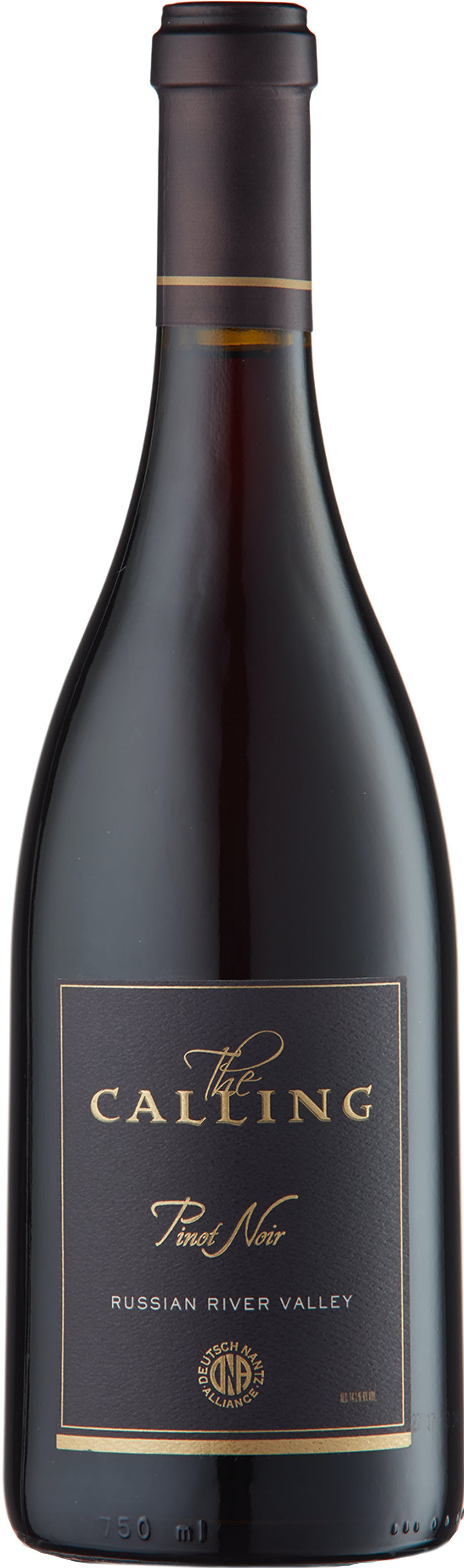 The Calling Russian River Pinot Noir 2022  Front Bottle Shot