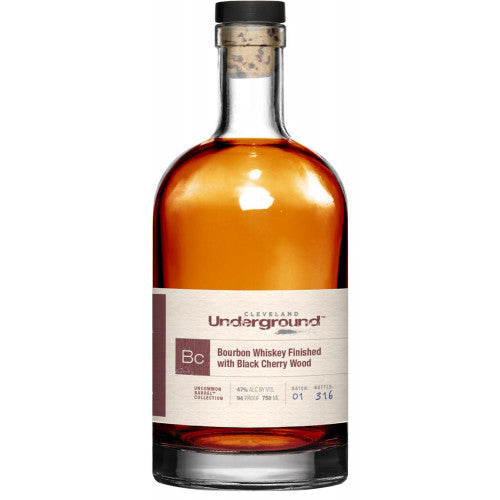 Cleveland Underground Black Cherry Wood Finished Bourbon Whiskey