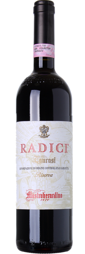 Mastroberardino Radici Taurasi Riserva 2017  Front Bottle Shot