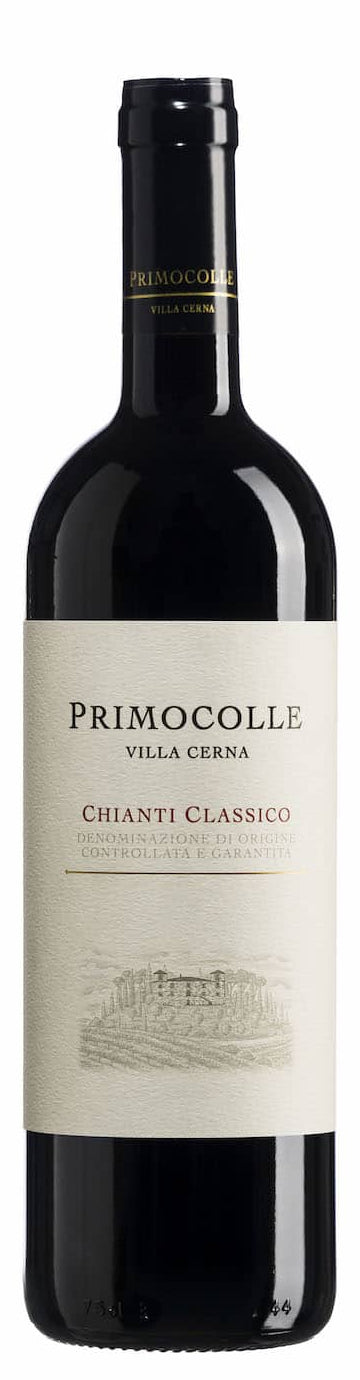 Villa Cerna Chianti Classico Primocolle 2019  Front Bottle Shot