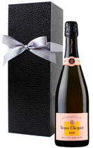 Veuve Clicquot Brut Rose with Black Gift Box
