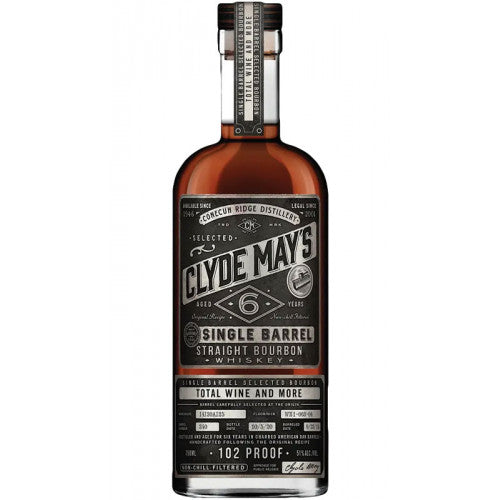 Clyde May's 6 Year Old Straight Bourbon Whiskey
