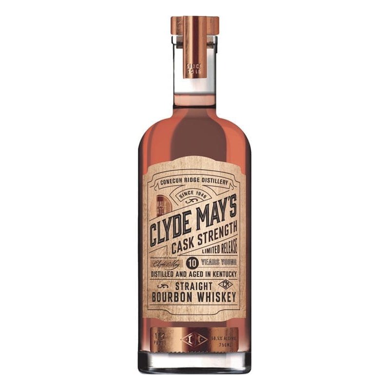 Clyde Mays Cask Strength 10 Year Bourbon Whiskey