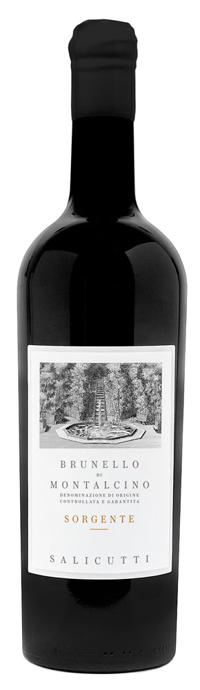 Salicutti Brunello di Montalcino Sorgente 2018  Front Bottle Shot