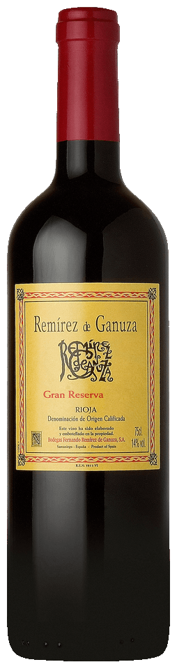 Remirez de Ganuza Rioja Gran Reserva 2005  Front Bottle Shot