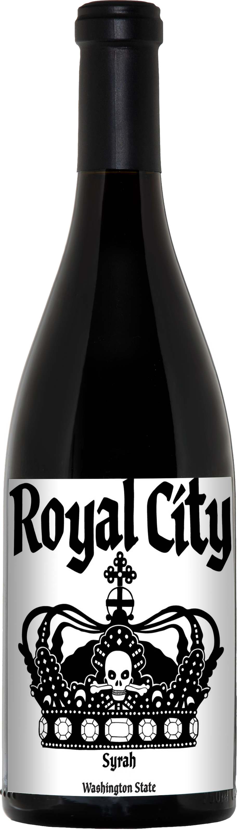 K Vintners Royal City Syrah 2020  Front Bottle Shot