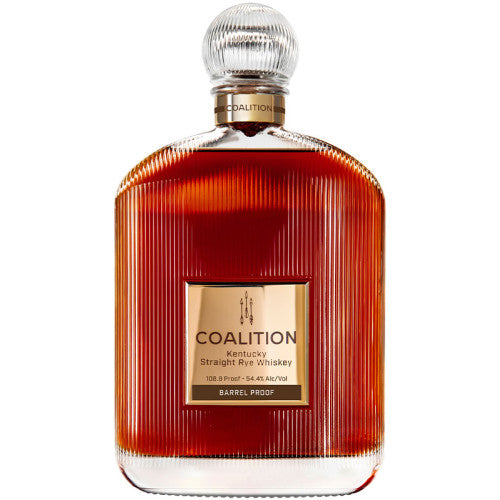 Coalition Barrel Proof Kentucky Straight Rye Whiskey